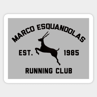 Marco Esquandolas Running Club Sticker